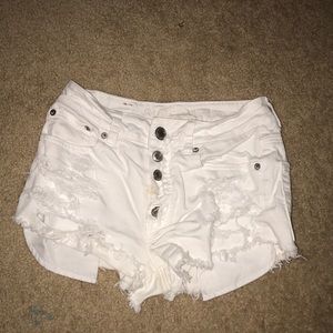 American eagle jean shorts
